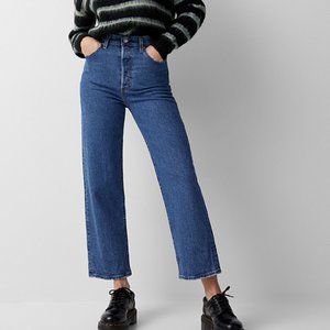 Levis RIbcage Straight Blue Jeans Size 29